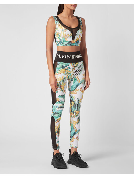 Plein Sport Plein Sport Legginsy 3073 Kolorowy Active Fit