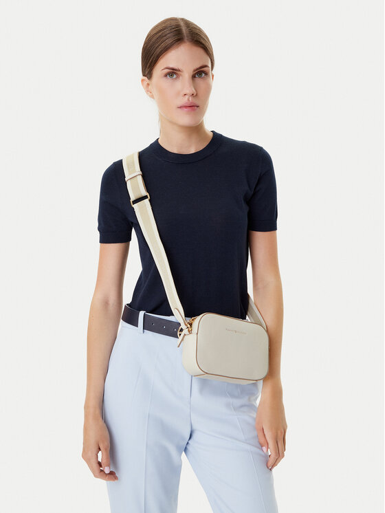 Tommy Hilfiger Tommy Hilfiger Borsetta AW0AW17450 Écru