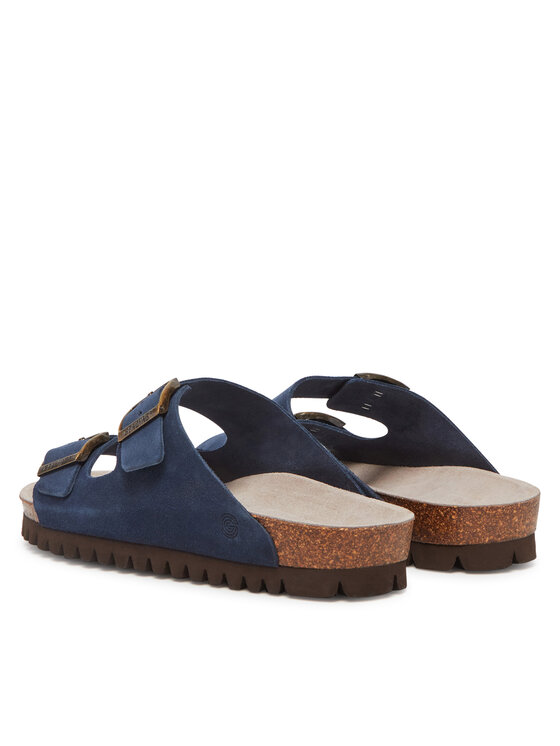 Genuins Genuins Plätud Hawaii Velour G106239 Tumesinine