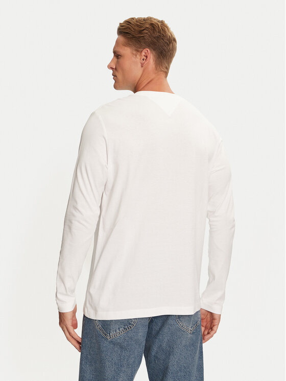 Tommy Hilfiger Tommy Hilfiger Majica dugih rukava MW0MW36501 Bijela Regular Fit