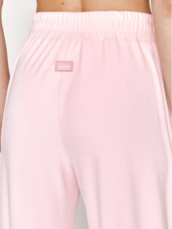 Sprandi Sprandi Jogginghose Velvet SP22-SPD511 Rosa Regular Fit