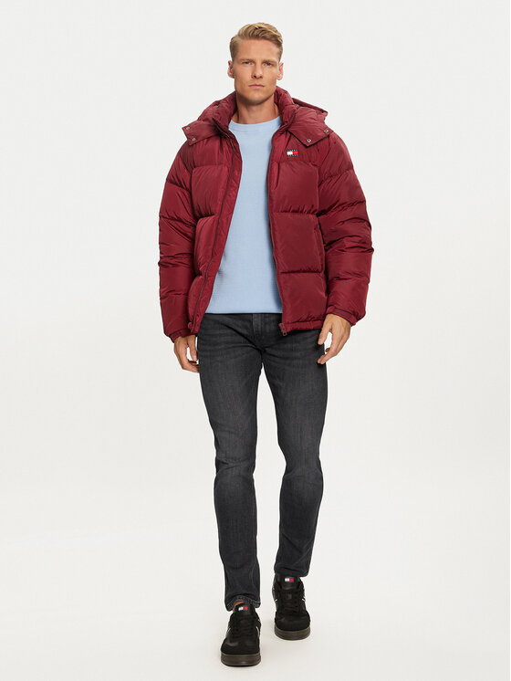 Tommy Jeans Tommy Jeans Giubbotto piumino Alaska DM0DM19537 Bordeaux Loose Fit