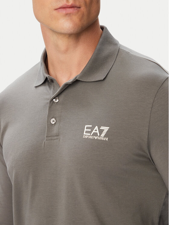 EA7 Emporio Armani EA7 Emporio Armani Poloshirt 8NPF15 PJVQZ U8085 Grau Regular Fit