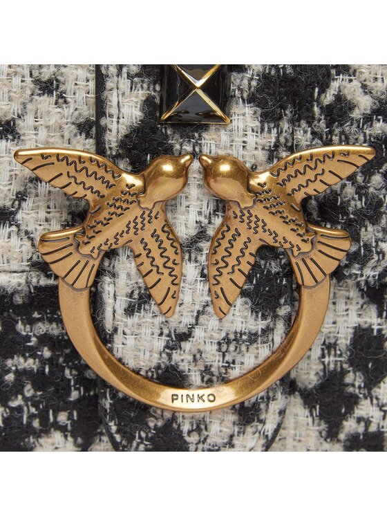 PINKO Pinko Rankinė Love One Mini Cl AI 23-24 PLTT 100059 A17A Juoda