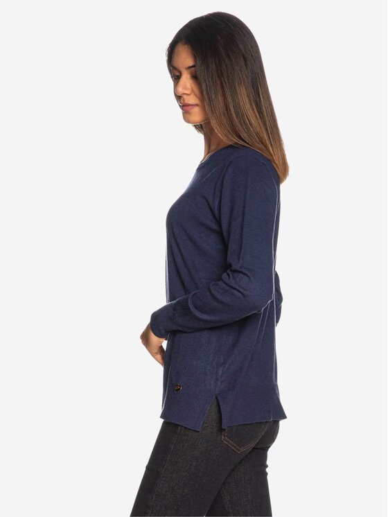 Yes Zee Yes Zee Maglione Maglia donna Blu Regular Fit