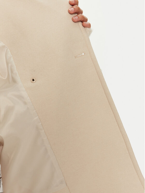 Tommy Jeans Tommy Jeans Cappotto di transizione DW0DW19752 Beige Regular Fit