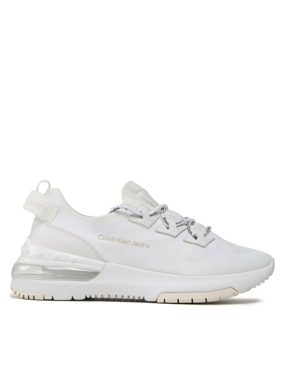 Calvin Klein Jeans Calvin Klein Jeans Αθλητικά Sporty Run Comfair Fluo Contr Wn YW0YW00938 Λευκό