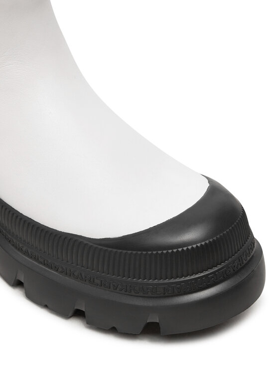 KARL LAGERFELD KARL LAGERFELD Chelsea cipele KL43534 Bijela