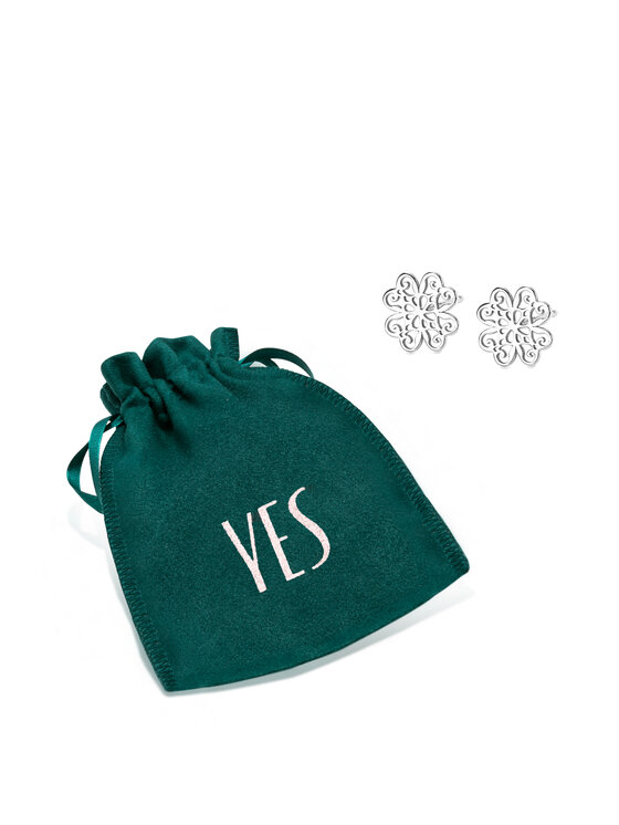 YES YES Kolczyki AKGF015 Srebrny