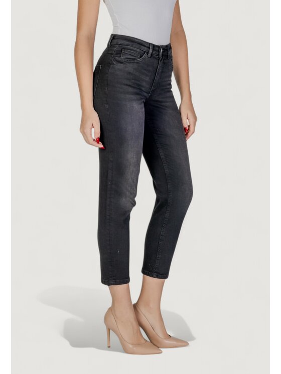 ICHI ICHI Jeans IHTWIGGY RAVEN Nero Mom Fit
