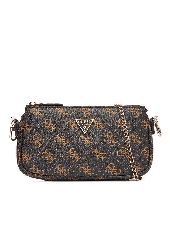 Guess Guess Ročna torba Noelle II Mini HWQG96 72710 Rjava