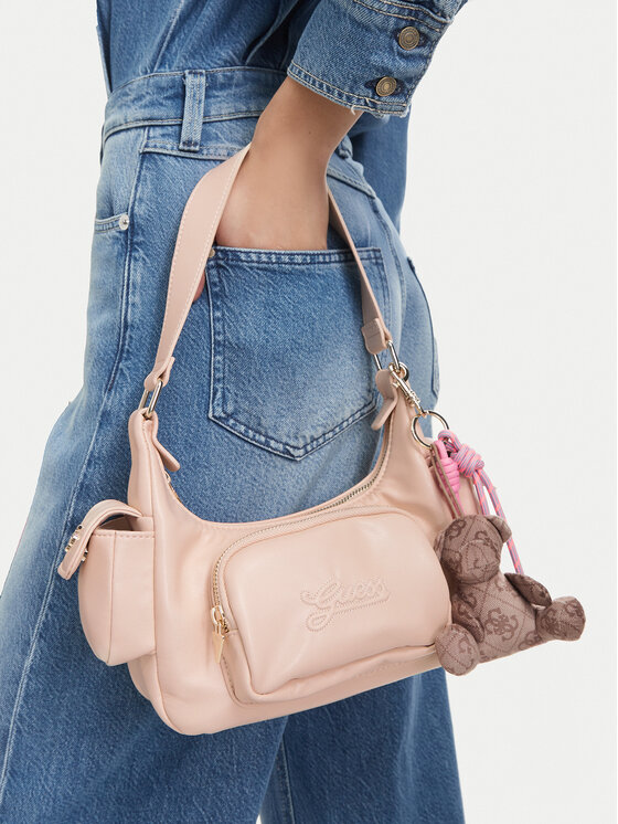 Guess Torebka J6YZ28 W2574 Różowy jasny