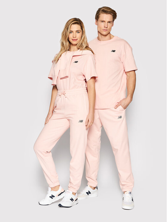 New Balance New Balance Долнище анцуг Unisex UP21500 Розов Athletic Fit