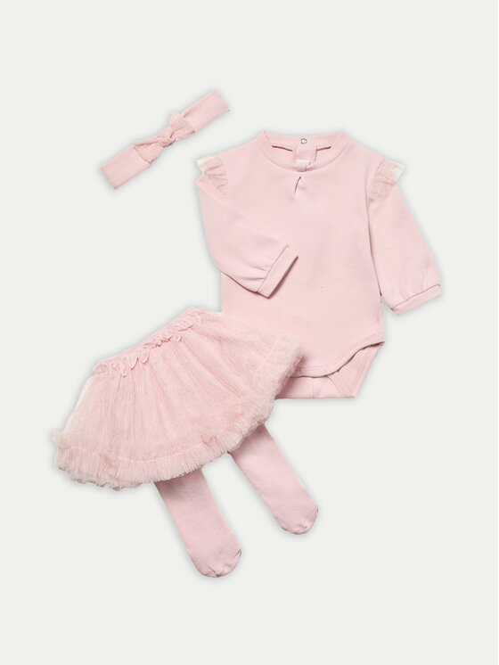 Mayoral Mayoral Набір боді та спідниці 2814 Рожевий