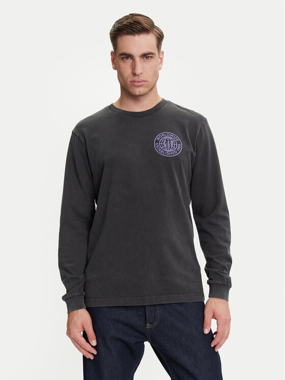 Gap Gap S dlouhým rukávem 765034-03 Černá Regular Fit