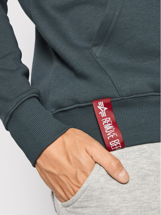 Alpha Industries Alpha Industries Bluza Basic 178312 Szary Regular Fit