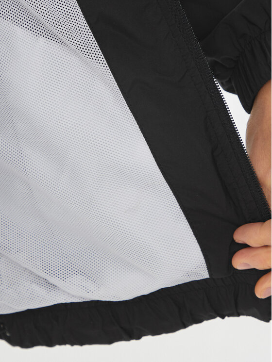 Karl Kani Karl Kani Giacca a vento Wavy Retro Block 6086268 Nero Regular Fit