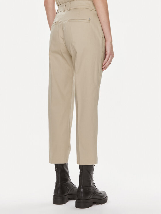 Tommy Hilfiger Tommy Hilfiger Chino WW0WW40504 Bež Straight Fit