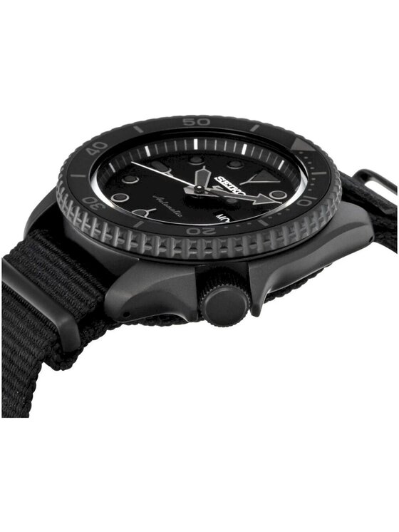 Seiko Seiko Hodinky SRPD Čierna