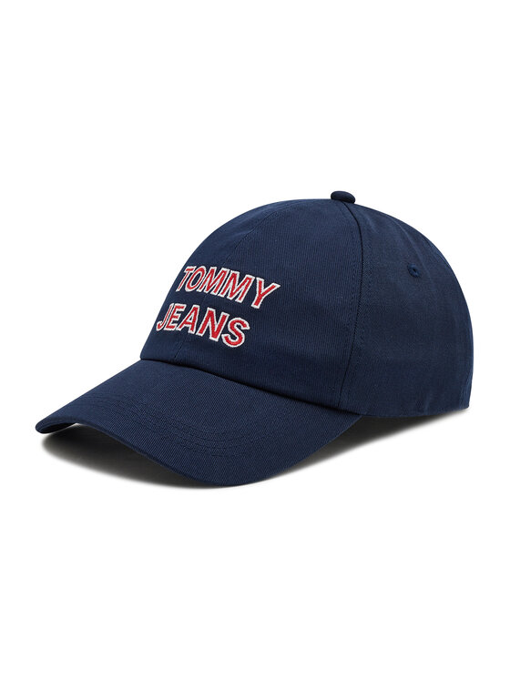 Șapcă Tommy Jeans Graphic Cap AW0AW10191 Bleumarin