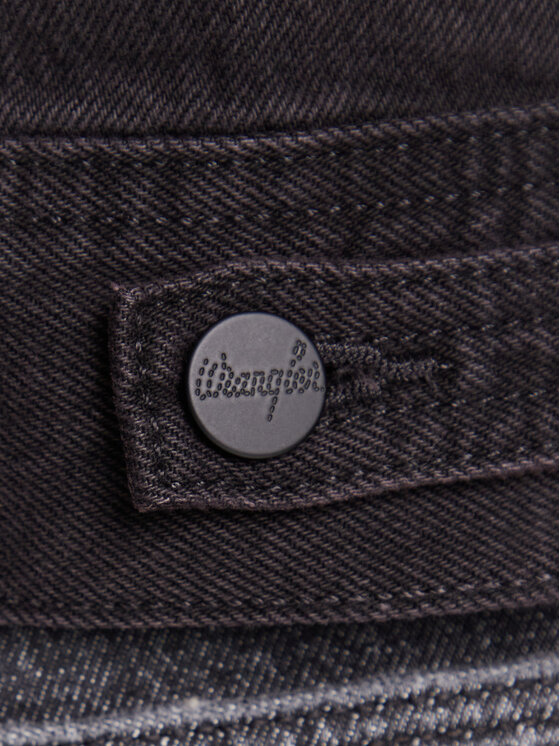 Wrangler Wrangler Τζιν μπουφάν Classic 112371439 Μαύρο Regular Fit