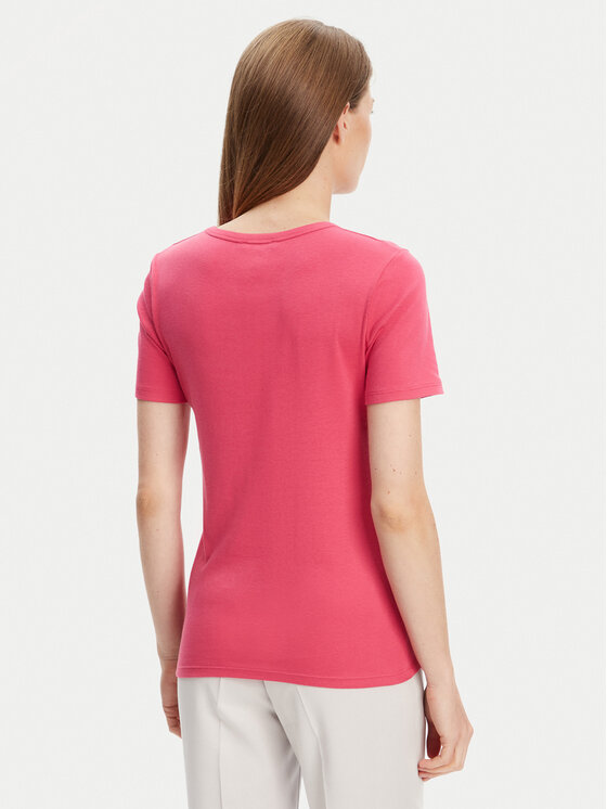 United Colors Of Benetton United Colors Of Benetton Majica 3GA2E16A0 Roza Regular Fit