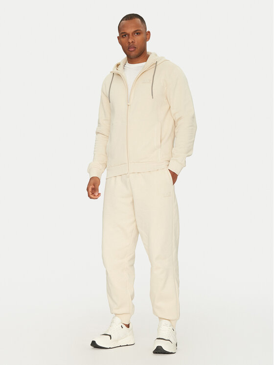 EA7 Emporio Armani Tepláková súprava 7M000243 AF10377 U1079 Béžová Regular Fit