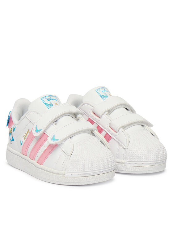 adidas adidas Sneakersy Disney Superstar II Comfort Closure IH1743 Biały