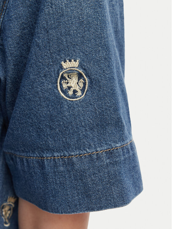 Tommy Hilfiger Tommy Hilfiger camicia di jeans WW0WW50624 Blu Relaxed Fit