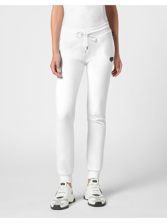 PHILIPP PLEIN PHILIPP PLEIN Joggery 9545 Biały Regular Fit