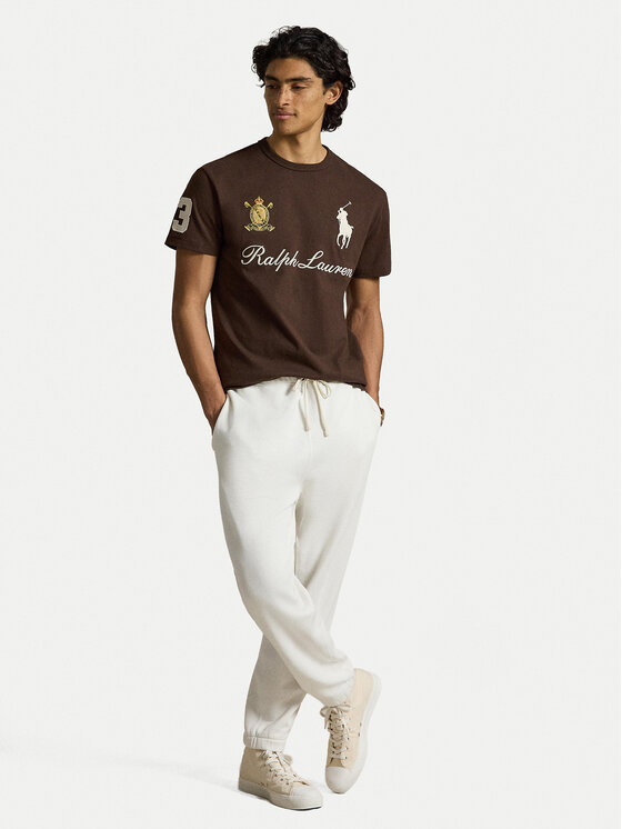 Polo Ralph Lauren Polo Ralph Lauren Тишърт 710B20010002 Кафяв Regular Fit