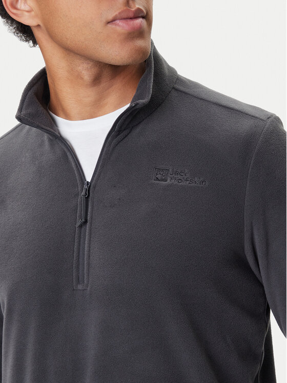 Jack Wolfskin Jack Wolfskin Flis Taunus Hz 1709522 Siva Regular Fit