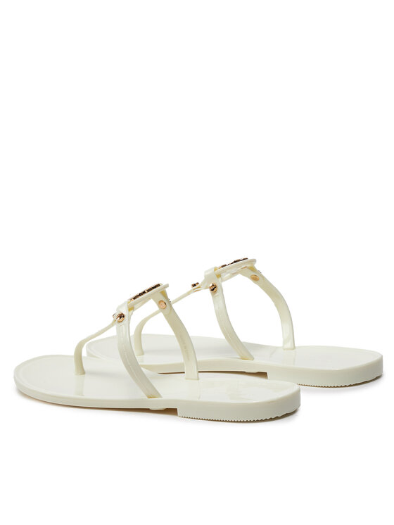 Tory Burch Tory Burch Japonki Mini Miller Flat Thong 51148678 Biały