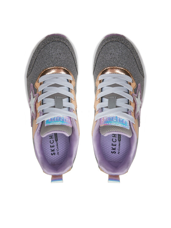 Skechers Skechers Sneakersy 310542L/GUMT Strieborná