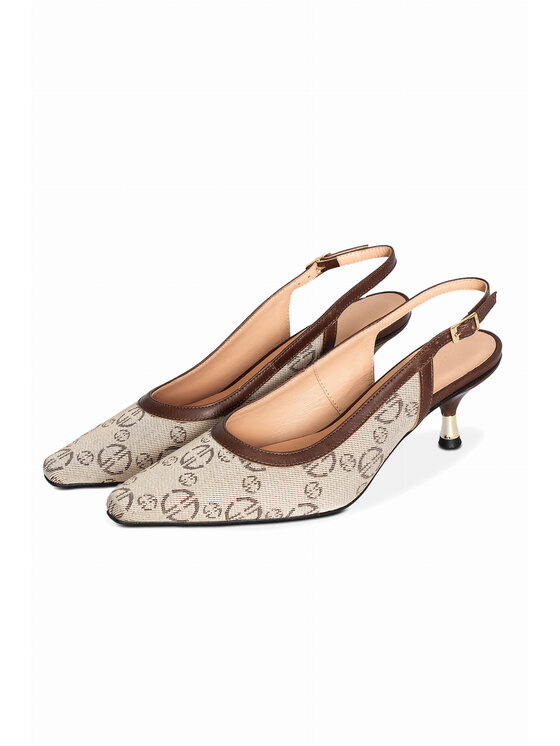 Magda Matyja Magda Matyja Czółenka LEXY HEELS BEIGE Beżowy