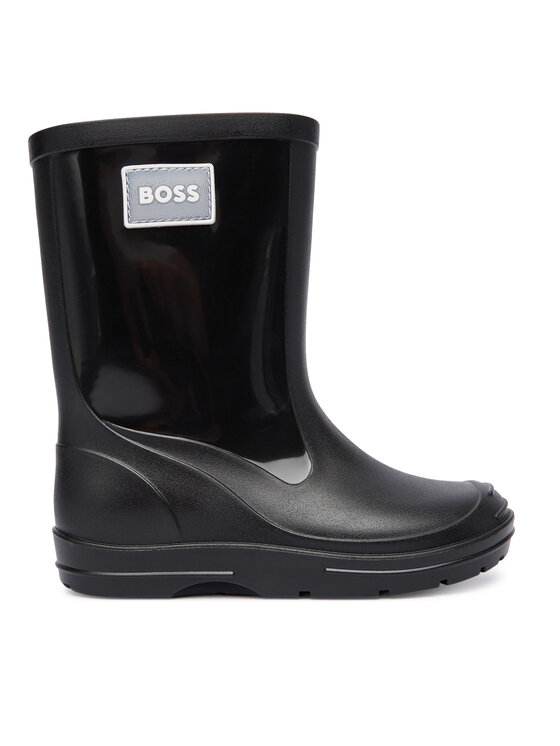 BOSS BOSS Gumijasti škornji J52581 M Črna