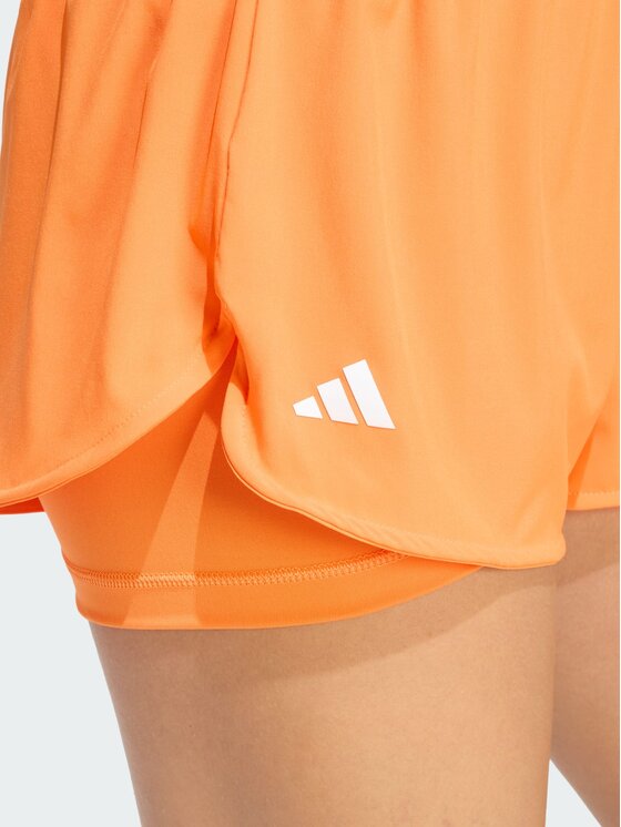 adidas adidas Szorty tenisowe 158833 Pomarańczowy Regular Fit