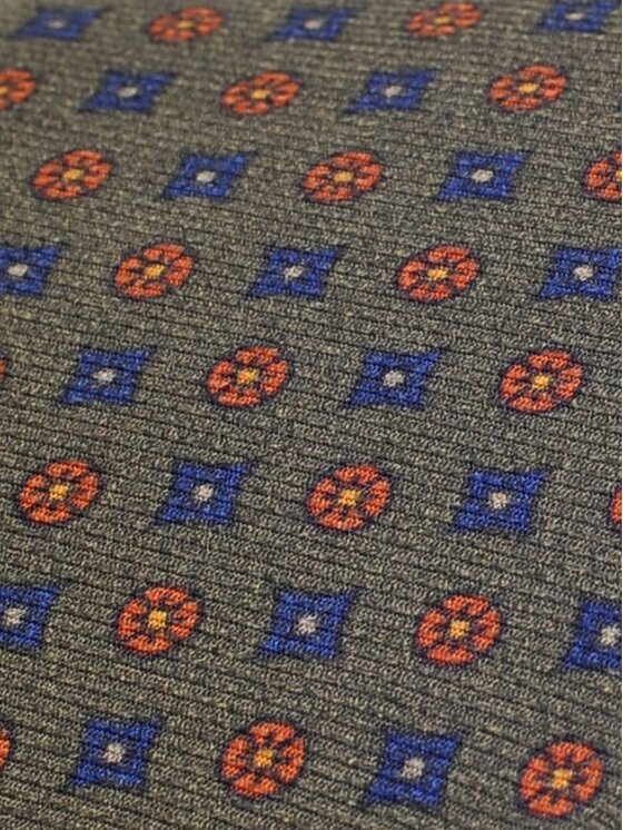 ELSNER ELSNER Γραβάτα JEDWAB ANCIENT MADDER A1068 Πράσινο