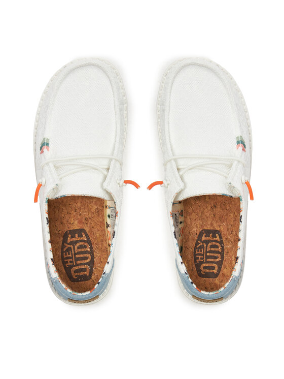 Hey Dude Hey Dude Sneakersy Hey Dude Wendy Boho Biały