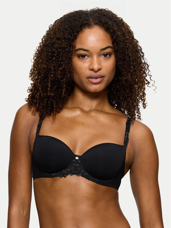 Triumph Triumph Σουτιέν με μπανέλα Wild Azalea 10219858 Μαύρο