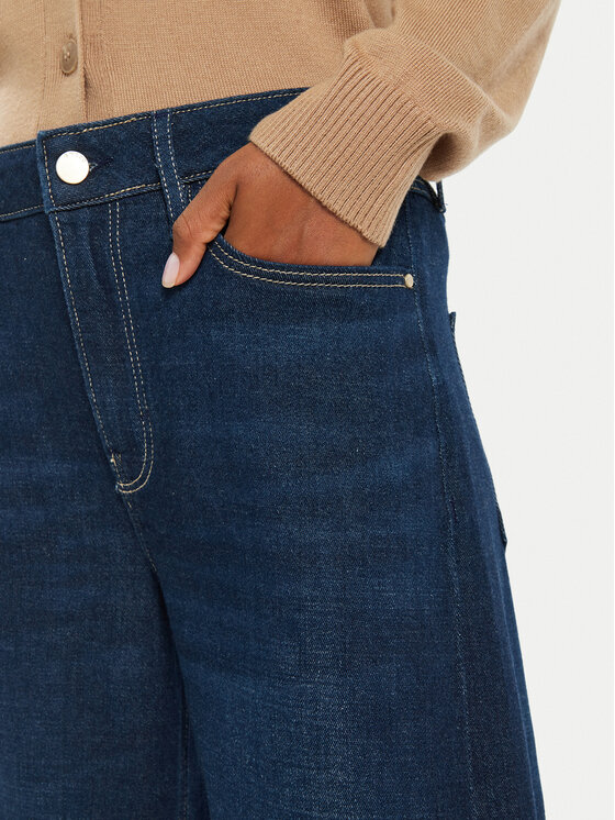 Guess Guess Džinsai W4BA82 D5HF1 Mėlyna Palazzo Fit