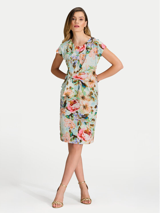 Swing Swing Coctailkleid 5AI20700 Bunt Regular Fit