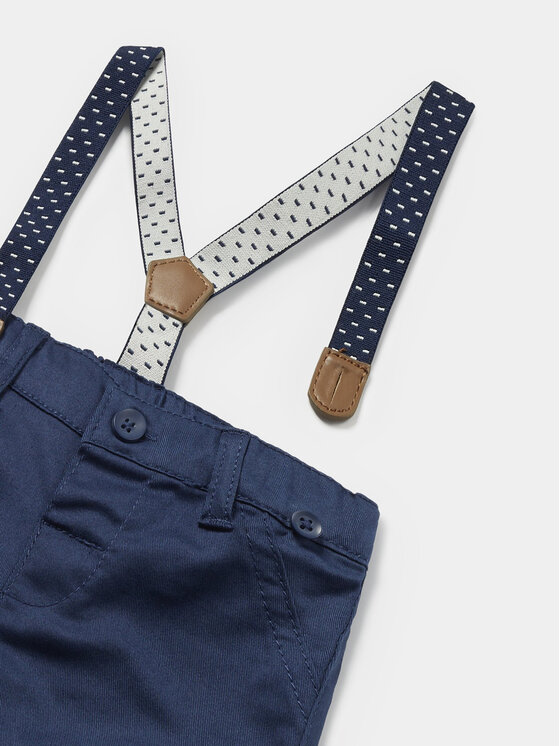Mayoral Mayoral Pantaloni di tessuto 1536 Blu scuro Regular Fit