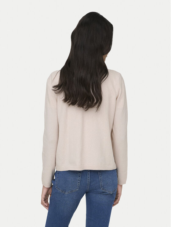 ONLY ONLY Strickjacke Loyal 15371151 Beige Regular Fit