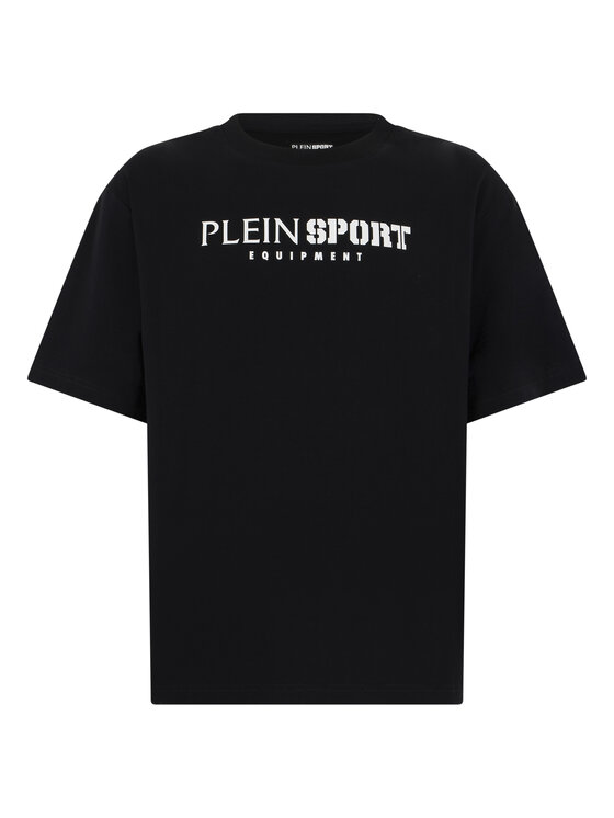 Plein Sport Plein Sport T-Shirt 31014 Czarny Regular Fit