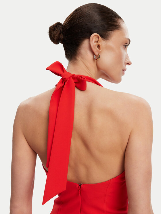 ACCESS FASHION ACCESS FASHION Cocktail obleka 53-3403-218 Rdeča Regular Fit