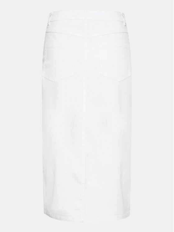 Kaffe Kaffe Farmer szoknya Zelina 10508734 Fehér Regular Fit
