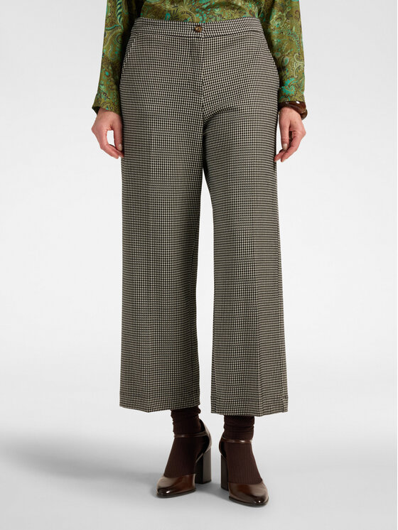Elena Mirò Elena Mirò Pantaloni di tessuto P057P200595N001 Nero Regular Fit