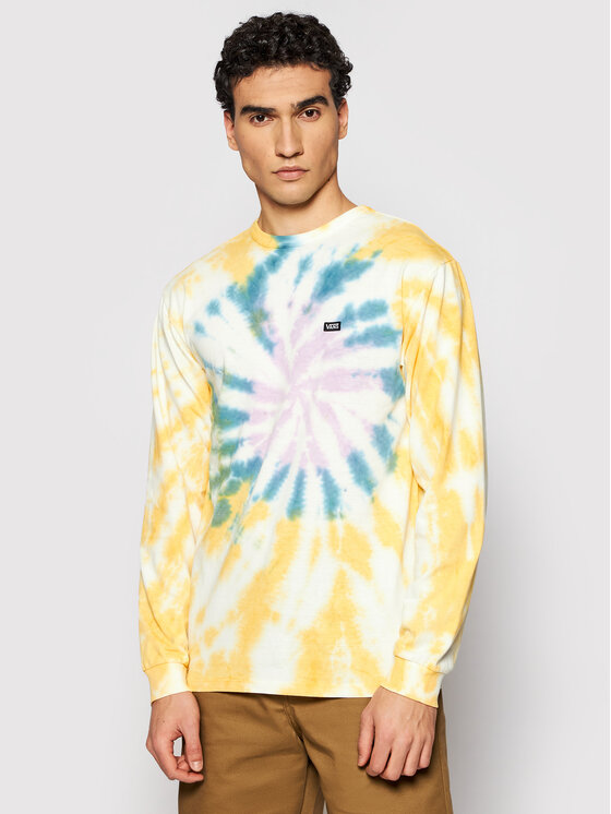 Vans long discount sleeve yellow shirt