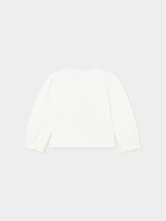 Mayoral Mayoral Bluse 1015 Écru Regular Fit